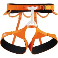 Petzl - Arnês escalada - Hirundos Orange para Unissexo - Tamanho S - Laranja