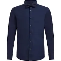 We fashion Camisa azul escuro