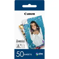 Canon ZINK Papel Fotográfico Adesivo | 5 x 7,6 cm 50 folhas