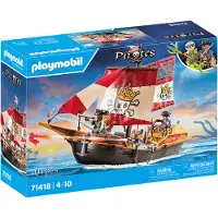 Playmobil Jogo De Construção De Navios Piratas
