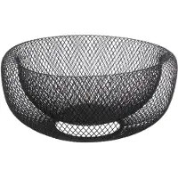 5 Five Prato De Frutas Noir Kitchen 27 Cm