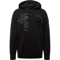CAMP DAVID Pullover grafite / cinzento escuro / vermelho escuro / preto