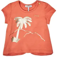 Ikks T-Shirt mangas curtas XS10080-67 criancas - Laranja - 2 ans