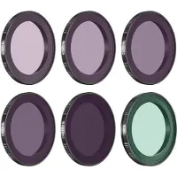 FreeWell Filtro Para Câmera De Ação Dji Action 4 6 Unidades