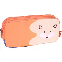 Milan Estojo 3-zip Fun Animals Special Series