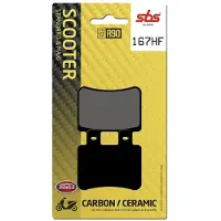 SBS Pastilhas De Freio De Cerâmica Street 167hf