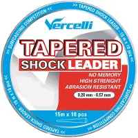 Vercelli Líder Cónico De Pesca Shock 15 M 10 Unidades
