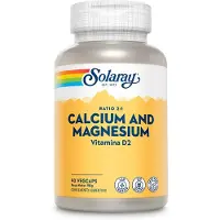 Solaray Cálcio Magnésio 90 Unidades