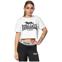 Lonsdale Camisa preto / branco