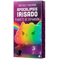Asmodee Jogo De Tabuleiro Unstable Unicorns Apocalipsis Irisado Espanhol