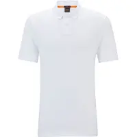 BOSS Polo De Manga Curta Passenger 10256683 Orange