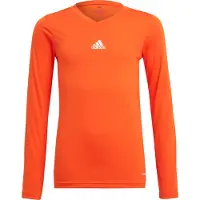 Adidas Camisa funcionais 'Team Base' tangerina / branco