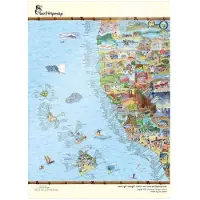 Awesome Maps Poster West Coast Map