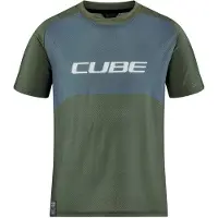 Cube Camisola De Enduro De Manga Curta Vertex Rookie Tm