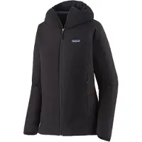 Patagonia - Casacos acolchoados ski mulher - W's Nano-Air Light Hybrid Hoody Black para Mulher - Tamanho L - Preto