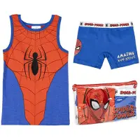 Spiderman Pijama Sem Mangas Spiderman