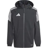 Adidas Casaco deportivo 'Tiro 24' preto / branco