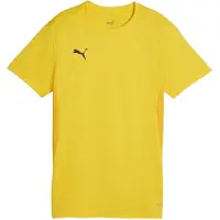 Puma Camisa funcionais 'Team Goal' amarelo