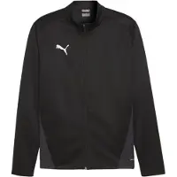 Puma Camisa funcionais 'TeamGoal' preto / branco