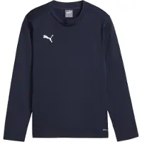 Puma Sweatshirt de desporto azul / branco