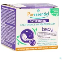 Puressentiel Baby - Repouso e Relax Bálsamo Corporal Suavizante e Hidratante com Óleos Essenciais para Todo o Corpo 30 ml