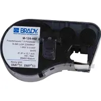 Brady M-124-492 Etiquetas de poliéster Freezerbondz, 41,91 x 12,7 mm