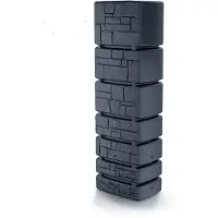 Prosperplast Tanque De Água Da Chuva 350l Tower Collection 57.5x38.4x180 Cm