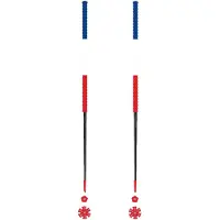 Les batons d'Alain - Bastões ski - France para Unissexo - Tamanho 115 cm - Azul