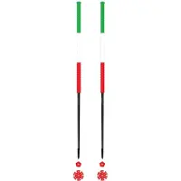 Les batons d'Alain - Bastões ski - Italie para Unissexo - Tamanho 135 cm - Verde