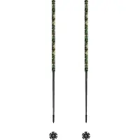 Les batons d'Alain - Bastões ski - Camo Vert para Unissexo - Tamanho 135 cm - Verde