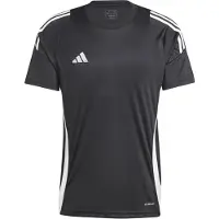 Adidas Camisola de futebol 'Tiro 24' preto / branco
