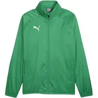 Puma Casaco deportivo 'TeamGoal' verde / branco