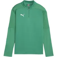 Puma Camisa funcionais 'Team Final' verde / prata