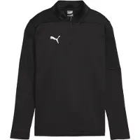 Puma Camisa funcionais 'Team Final' preto / branco