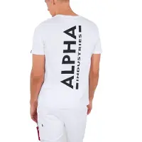 Alpha industries Camisa preto / branco