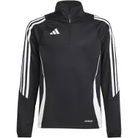 Adidas Sweatshirt de desporto 'Tiro 24' preto / branco