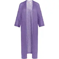 IZIA Casaco de malha roxo