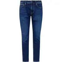Pepe Jeans para homem. PM206326WN9 Calças de ganga Stanley navy (34/32), Casual, Algodão, Denim, Sustentável, Marinho