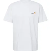 Carhartt WIP Camisa 'American Script' ouro / cinzento claro / vermelho vinho