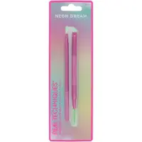 Real Techniques Neon Dream - Duo de eyeliner e sobrancelhas pintadas
