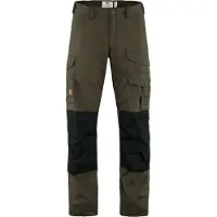 Fjällräven - Vestuário caminhada - Barents Pro Trousers M Dark Olive Black para Homem - Tamanho 50 EU - Caqui