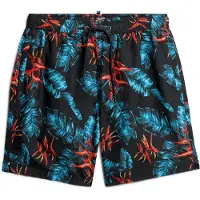 Superdry para homem. M3010232A Fato de banho com estampado havaiano (M), Beachwear, Polister Reciclado, Sustentável, Marinho