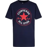Converse Camisola azul noturno / vermelho / branco
