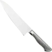 Tojiro Pro F-1031 Nickel damasco de 63 camadas, faca de chef, 18 cm