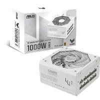 Asus Fonte De Alimentação Modular Tuf Gaming 1000 Gold White Edition 1000w 80 Plus Gold
