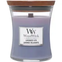 Woodwick Pote de Lavanda Spa - Vela Perfumada - 275g