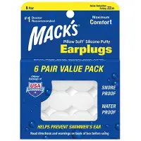 Mack's Tampões De Ouvido Mack´s Pillow Soft 6 Pares