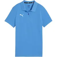 Puma Camisa funcionais 'TeamGoal' azul / branco