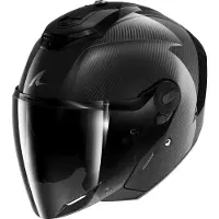 Shark Capacete Aberto Rs Jet Carbon Blank