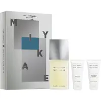 Issey Miyake L'Eau d'Issey Eau de Toilette Gift Set para Homens Eau de Toilette 125 ml + Gel de Banho 50 ml + Bálsamo Pós-Barba 50 ml